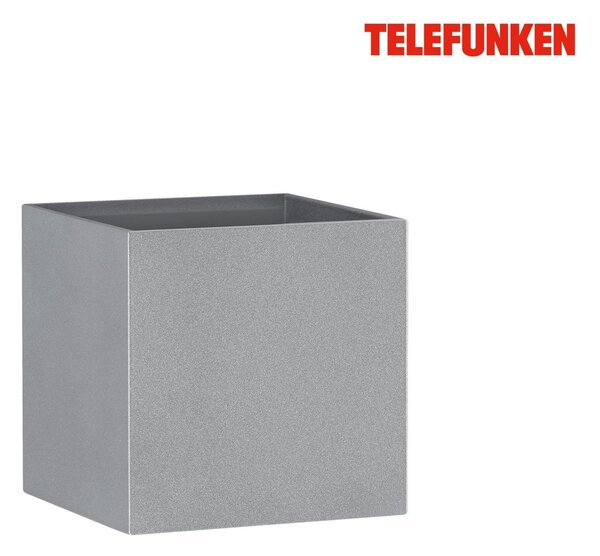 TF 303404TF TELEFUNKEN LED venkovní svítidlo 11 cm 2x7W 600lm stříbrná - BRILONER
