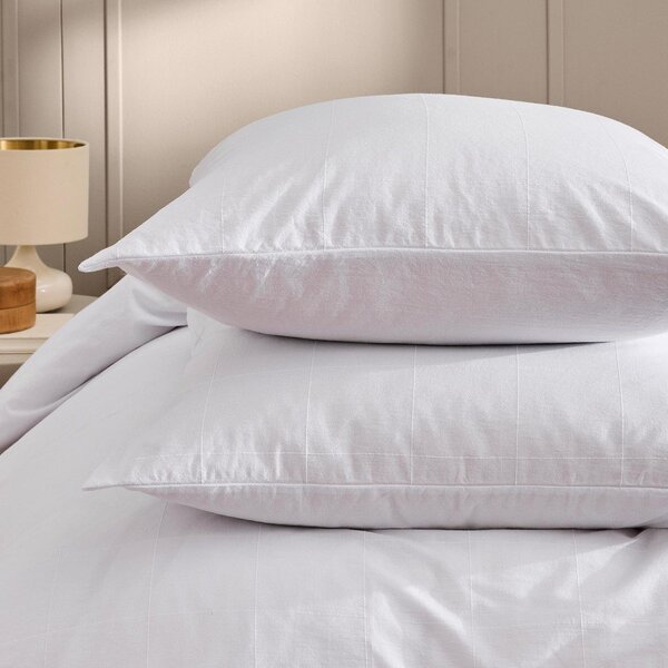 Bílé povlečení na dvoulůžko/prodloužené 240x220 cm Linella – douceur d'intérieur