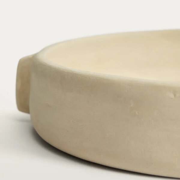 Kave Home Béžová dekorativní miska Mireni Ø31 cm