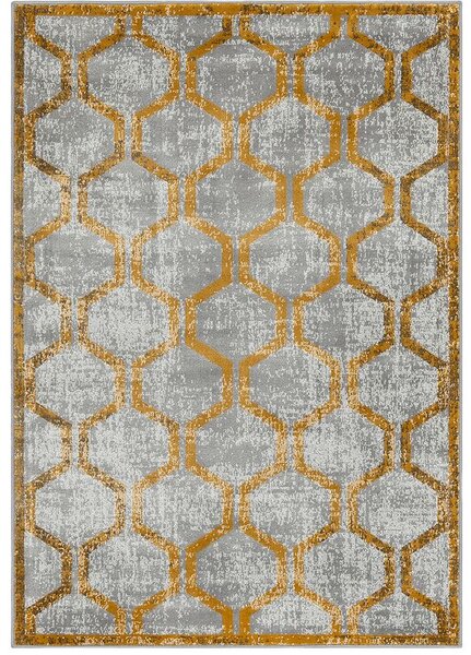 Breno Kusový koberec SOFT TEHYA Gold, 80x150 cm, Vícebarevné