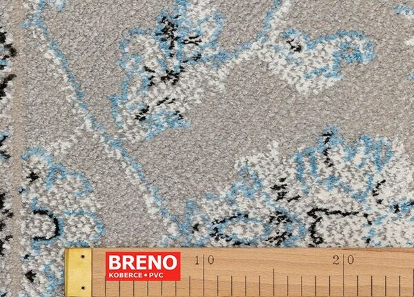 Breno Kusový koberec SOFT ABREPA P Azure, 133x190 cm, Vícebarevné