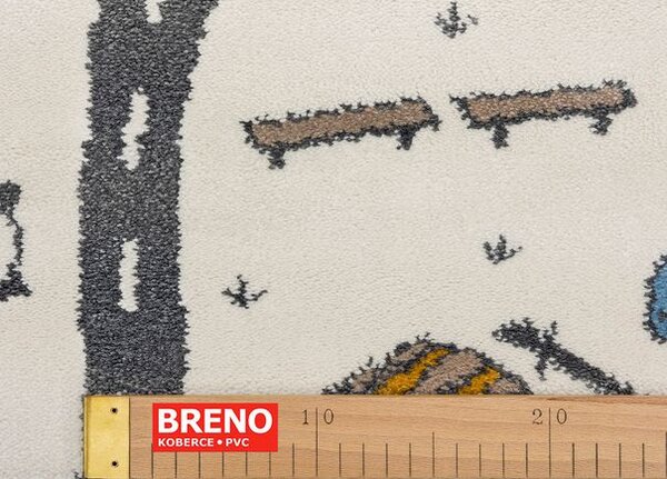 Breno Kusový koberec SOFT AMERIA Granite, 133x190 cm, Vícebarevné