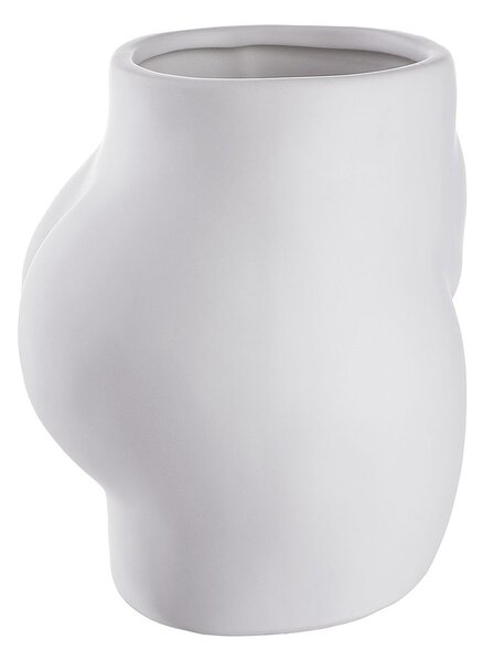 Váza/květináč 13 cm - bílá