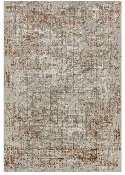 Breno Kusový koberec OPERA 5802A Brown, 80x150 cm, Vícebarevné/Béžová
