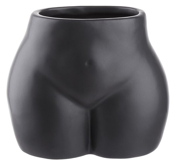 BOODY Váza/květináč 13 cm - černá