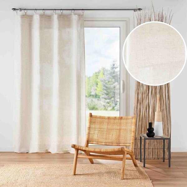 Krémový závěs 140x240 cm Pauline – douceur d'intérieur
