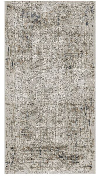 Breno Kusový koberec OPERA 5802B Blue, 80x150 cm, Vícebarevné/Béžová
