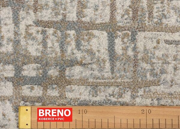 Breno Kusový koberec ARGENTUM kruh 63857/9293, 240x240 cm, Béžová/Vícebarevné