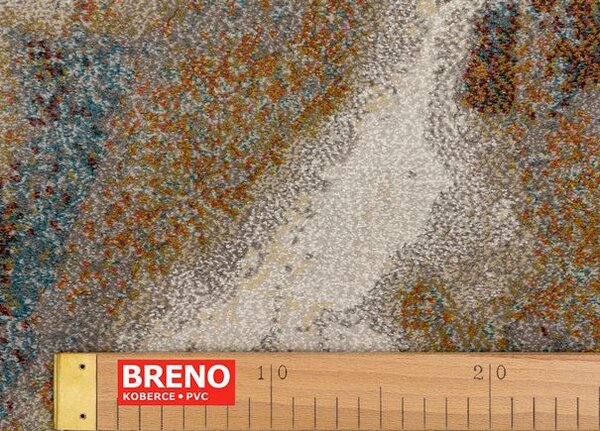 Breno Kusový koberec ARGENTUM kruh 63529, 160x160 cm, Vícebarevné