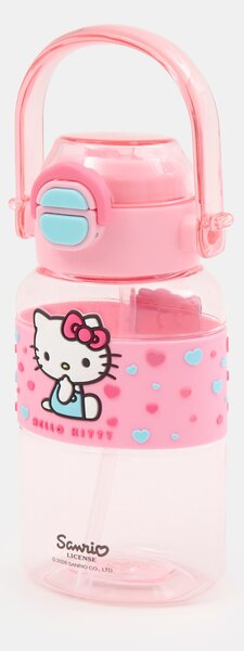 Sinsay - Láhev na pití s držadlem a brčkem Hello Kitty - vícebarevná
