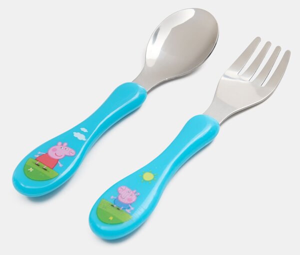 Sinsay - Lžíce a vidlička Peppa Pig 2 pack - vícebarevná