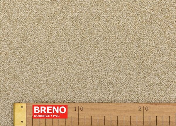 Breno Metrážový koberec RHYTHM 169, šíře 400 cm, Béžová