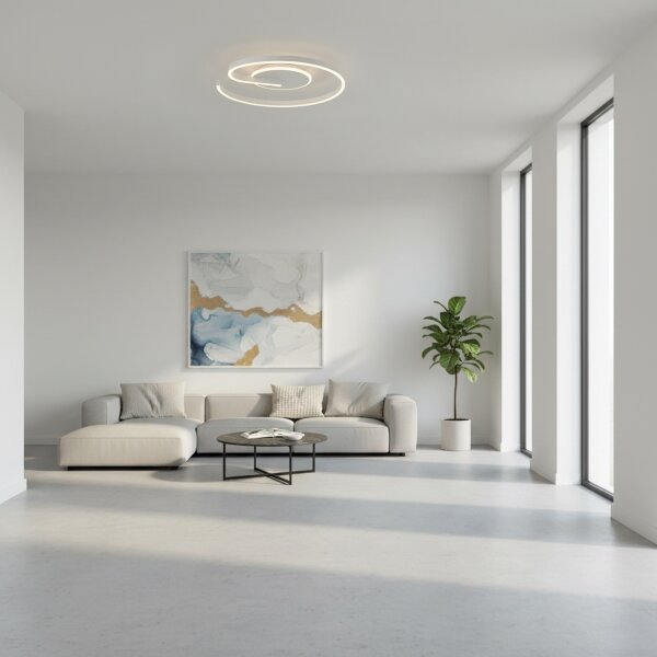 Brilagi -LED Stmívatelné stropní svítidlo SPIRAL LED/56W/230V 3000/4000/6000K+DO