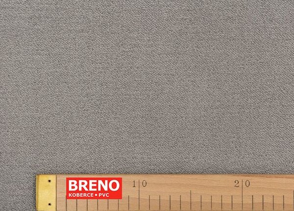 Breno Metrážový koberec IMPULSO 95, šíře 400 cm, Šedá