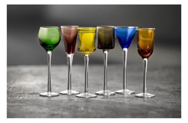 Skleničky v sadě 6 ks na panáky 50 ml – Lyngby Glas