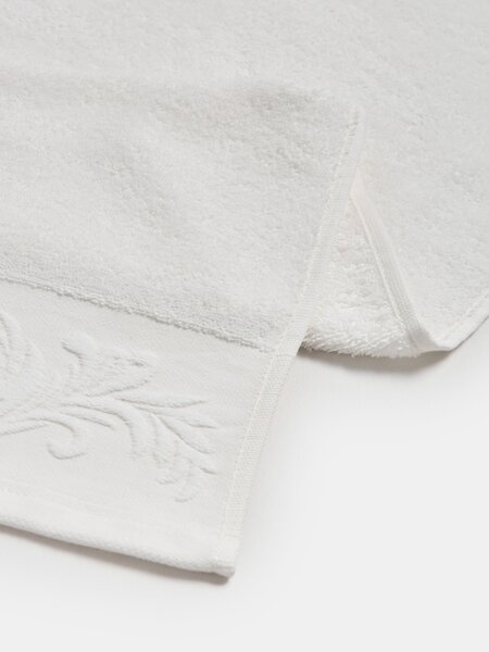 Sinsay - Ručník s žakárovým vzorem - krémová