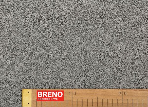 Breno Metrážový koberec CAPRI 34883, šíře 300 cm, Šedá