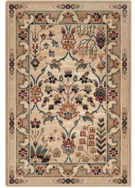 Breno Kusový koberec ISFAHAN AMARA Light Beige, 80x120 cm, Béžová/Vícebarevné