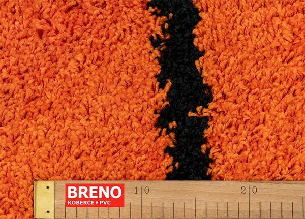 Breno Kusový koberec FUN kruh 6002 Orange, 100x100 cm, Vícebarevné
