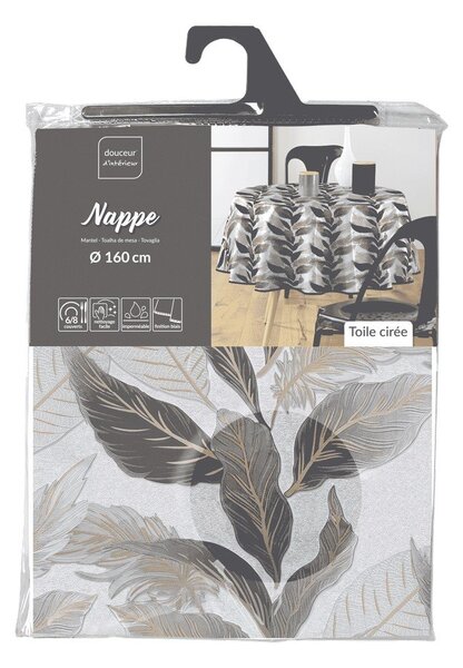 Omyvatelný ubrus ø 160 cm Oralia – douceur d'intérieur
