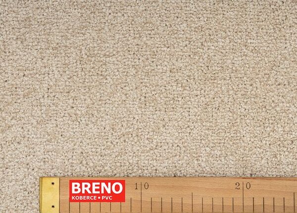 Breno Metrážový koberec VIVA 34, šíře 400 cm, Béžová
