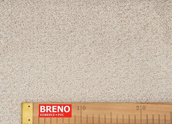 Breno Metrážový koberec TENDER 33, šíře 400 cm, Béžová