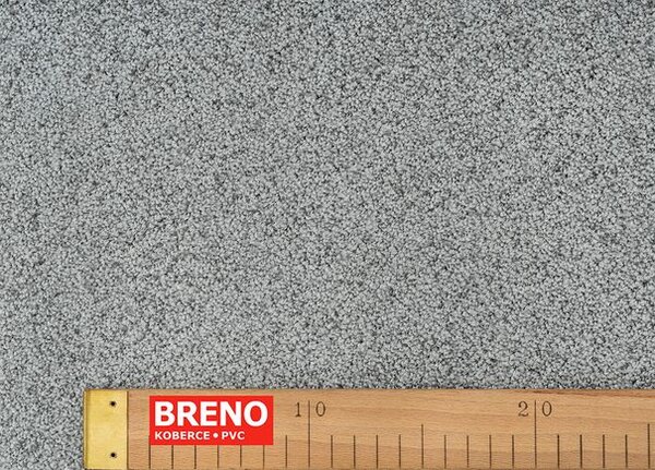 Breno Metrážový koberec TENDER 95, šíře 400 cm, Šedá