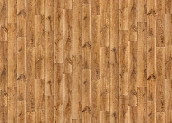 Breno PVC MAXIMA EKO Bando 051 (482-02) – hnědé dřevo, šíře 300 cm