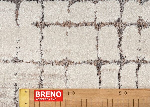 Breno Kusový koberec AMARNA 54013/E7CW, 80x120 cm, Vícebarevné/Béžová