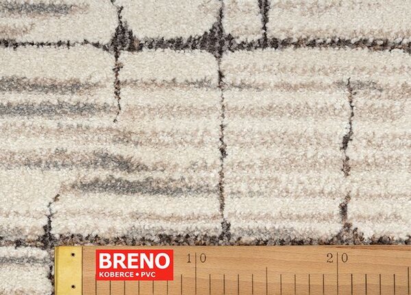 Breno Kusový koberec AMARNA 54013/E7CV, 80x120 cm, Vícebarevné/Béžová
