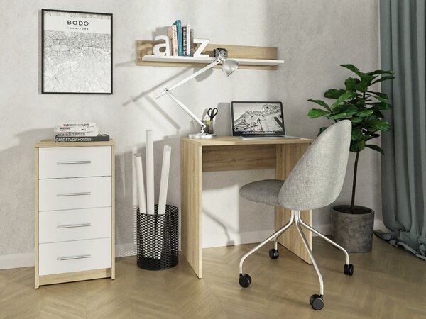 Komoda Matkam 40 x 35 x 75 cm dub sonoma matný