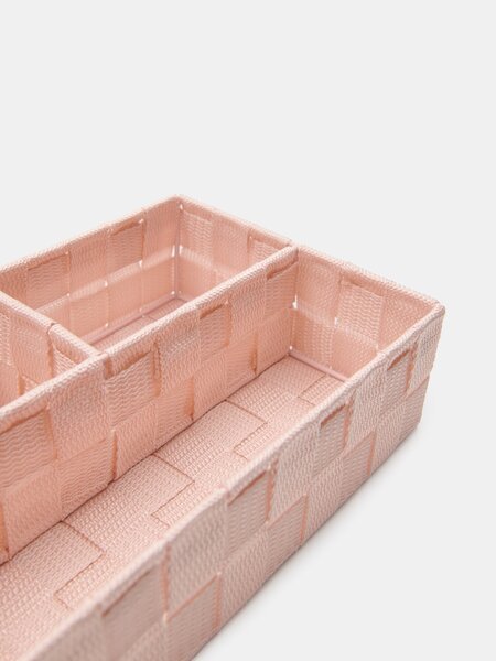 Sinsay - Organizér s přihrádkami - pastelová růžová