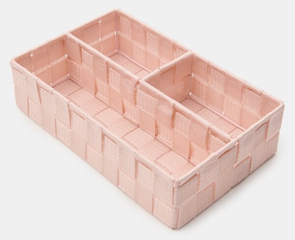 Sinsay - Organizér s přihrádkami - pastelová růžová