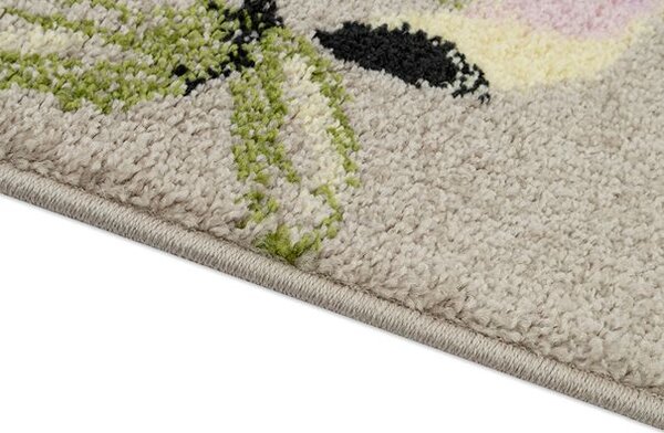 Breno Kusový koberec FUNKY TOP TOM Light Beige, 133x180 cm, Vícebarevné