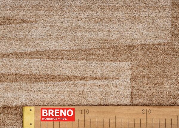 Breno Běhoun VIA VENETO 33, šíře 67 cm, Béžová/Hnědá