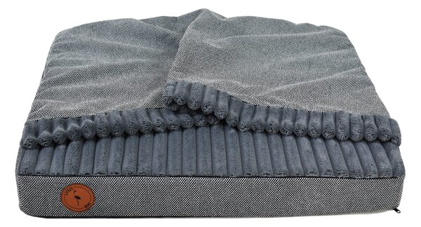 Lauren Design Ortopedická matrace pro psy Luna, grafit Velikost: S - 55 x 45 cm