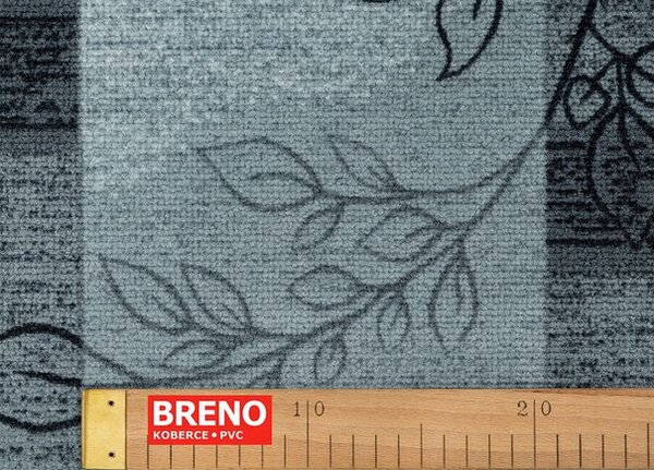 Breno Metrážový koberec AMALIA 95, šíře 400 cm, Šedá