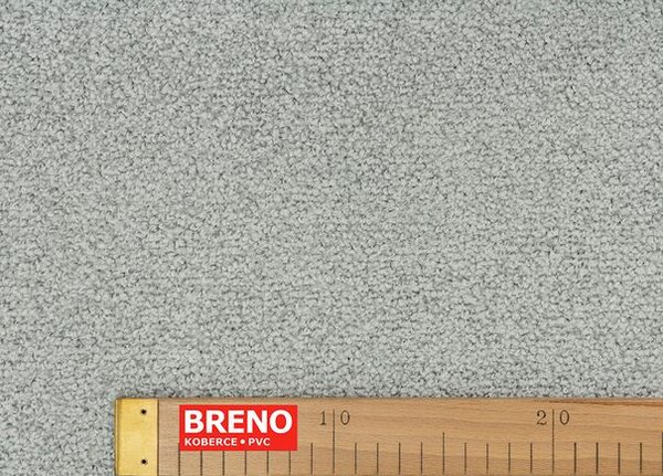 Breno Metrážový koberec VIVA 91, šíře 400 cm, Šedá