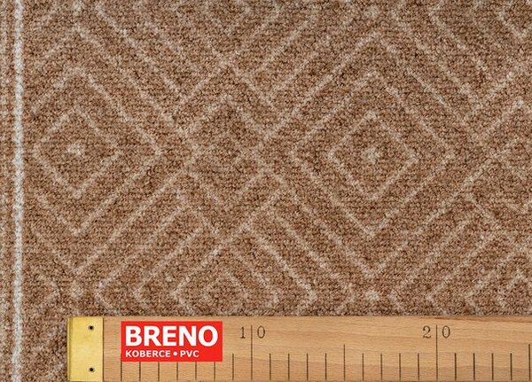 Breno Běhoun WALTON 33, šíře 100 cm, Hnědá/Béžová