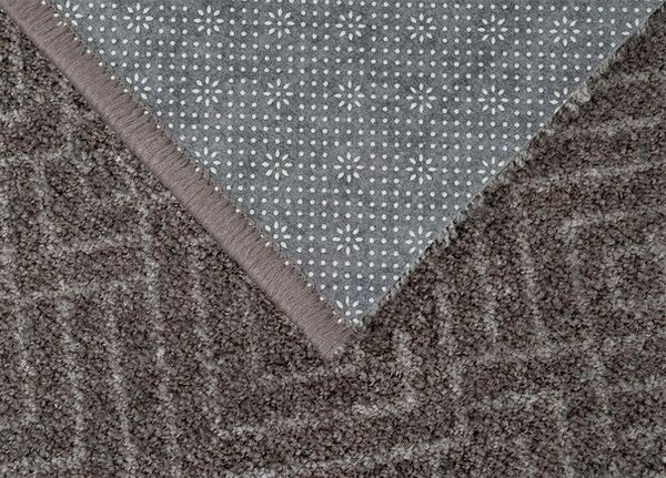 Breno Běhoun WALTON 49, šíře 80 cm, Šedá/Hnědá