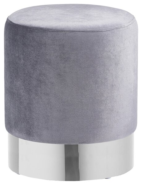 TABURET, kov, textil, 35/42/35 cm Xora - Taburety