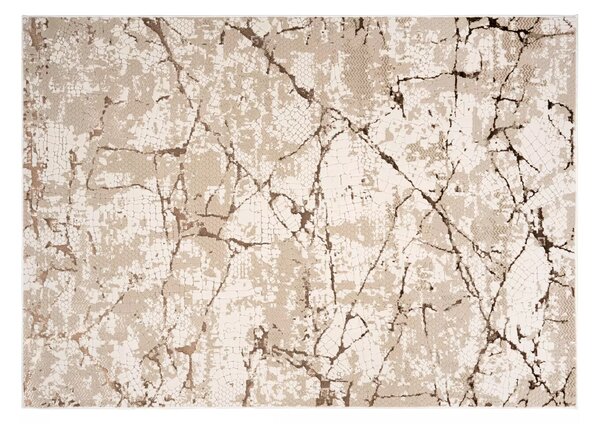 Makro Abra Moderní kusový koberec PARMA NW01A Abstraktní Beton hnědý Rozměr: 120x170 cm