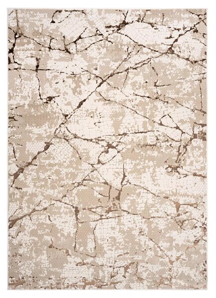 Makro Abra Moderní kusový koberec PARMA NW01A Abstraktní Beton hnědý Rozměr: 120x170 cm