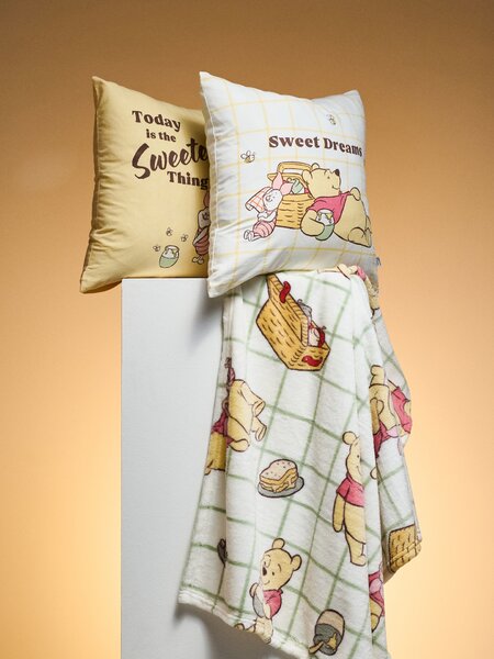 Sinsay - Povlaky na polštáře 2 balení Winnie the Pooh - oranžová