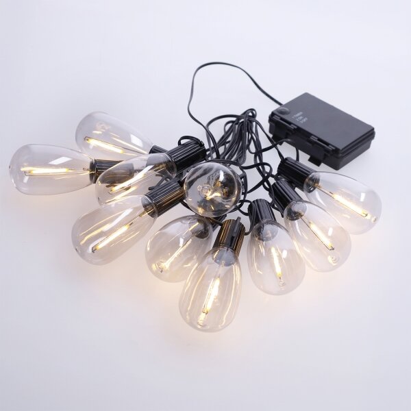 Brilagi - LED Venkovní girlanda 10xLED/3xAA 3,2m IP44 teplá bílá