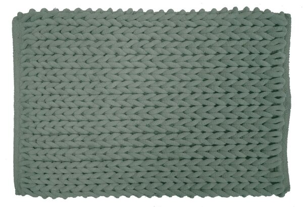 Zelená koupelnová předložka 50x80 cm Ariel – douceur d'intérieur