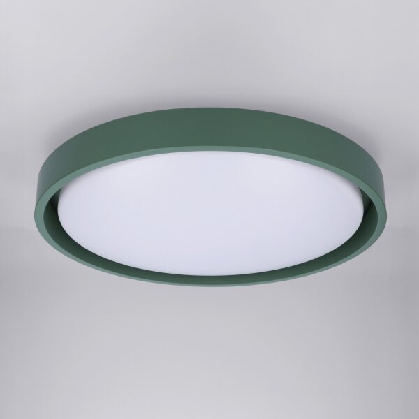 Brilagi - LED Stmív. svítidlo MATTEO LED/48W/230V 3000-6500K pr. 41 cm zelená+DO