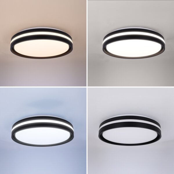 Brilagi - LED Stmívat. svítidlo NAOMI LED/48W/230V 3000-6500K pr. 39 cm černá+DO