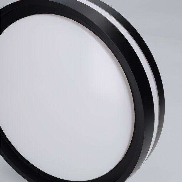 Brilagi - LED Stropní svítidlo NAOMI LED/24W/230V pr. 28,5 cm černá