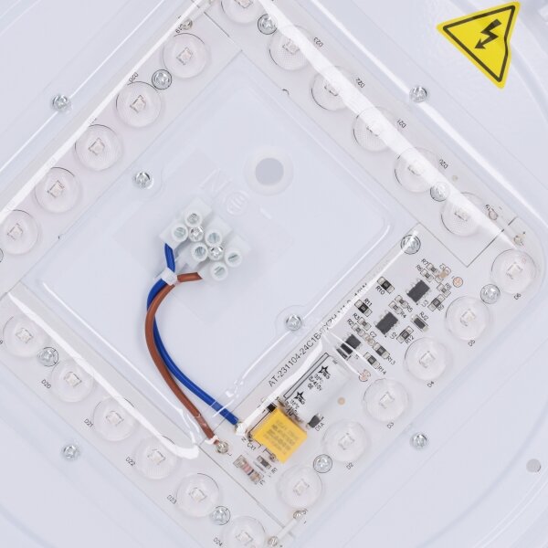 Brilagi - LED Stropní svítidlo NAOMI LED/24W/230V pr. 28,5 cm černá